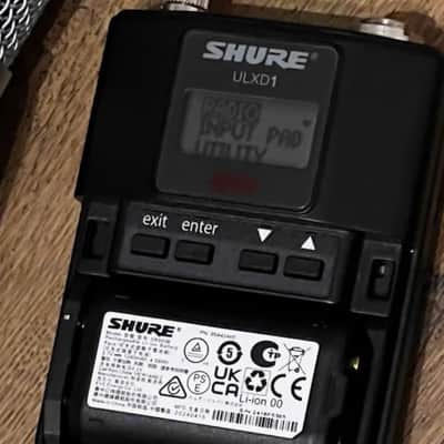 Shure ULXD1-K51 606-670MHz image 3