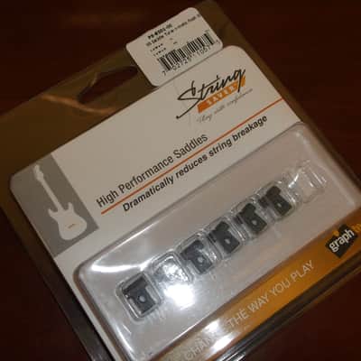 Graph Tech PS-8501-00 String Saver Originals Post-2000 Gibson Nashville-Style Saddles - 6-Strings
