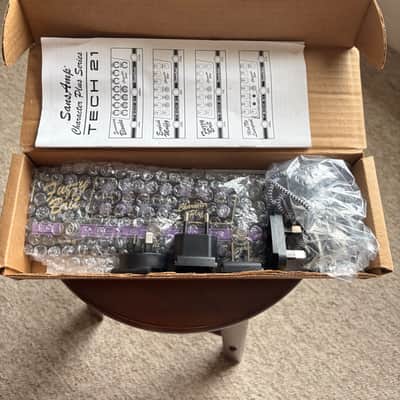 Tech 21 SansAmp Character Plus Series Fuzzy Brit 2022 - Present - Purple / Black image 2