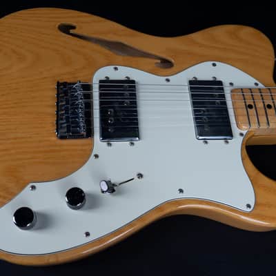 Fender Telecaster Thinline II 2 Wide Range Humbuckers 1973 - Natural Ash image 9