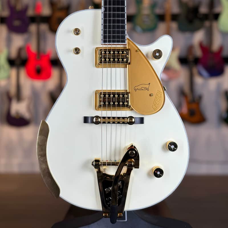 Gretsch White Penguin G6134T-58 Vintage Select - Vintage White image 1