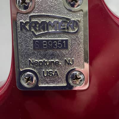 Vintage Kramer Striker 100st - Candy Apple Red image 21