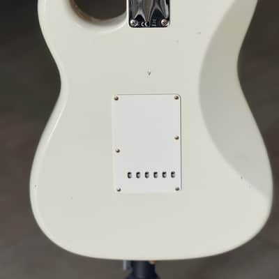 Fender Custom Shop Limited Edition 1964 L-Series Stratocaster Journeyman Guitar 2025 - Aged Olympic White image 8
