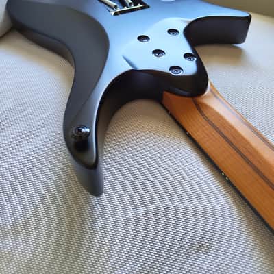 Strandberg Guitars Boden Metal NX 7 Tremolo - Black Granite, Fishman Fluence Multiscale Headless image 9