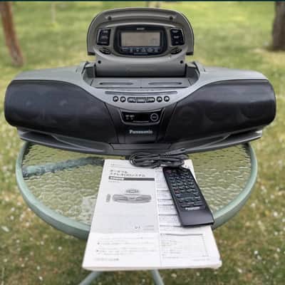 Panasonic RX-DT75 Cobra Top CD Radio Cassette Player Boombox Serviced Warranty image 8