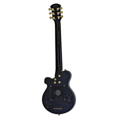 Pignose PGG-259-BK Basswood Body Bolt-On Maple Neck Mini/Travel Built-In Amp 6-String Electric Guitar w/Gig Bag image 2
