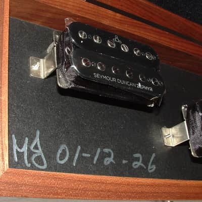 Seymour Duncan ZS-1s Zephyr Silver Humbucker Pickup Set (Black)  New with Warranty image 6