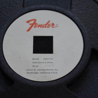 Fender JBL E120 Vintage 12" guitar speaker from the late 1970s * Made in Los Angeles, USA! * looks great but - sorry - no sound, needs repair! * image 2