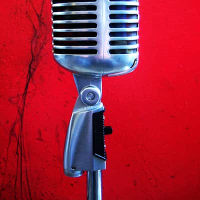 Vintage 1960 Shure 55SW dynamic cardioid microphone multi Z w accessories Elvis 55 55S 556S PE55 image 14