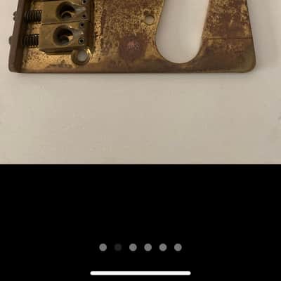 Schecter Telecaster Brass Bridge Andy Summers 1977 - Brass image 2