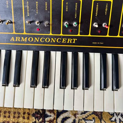 70s Italy - ARMON Armonconcert - Synthesizer Orgel Organ Rar no Arp moog Roland image 5