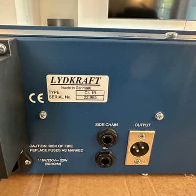 Tube-Tech CL 1B Mono Opto Compressor Blue 1 Month Old image 5