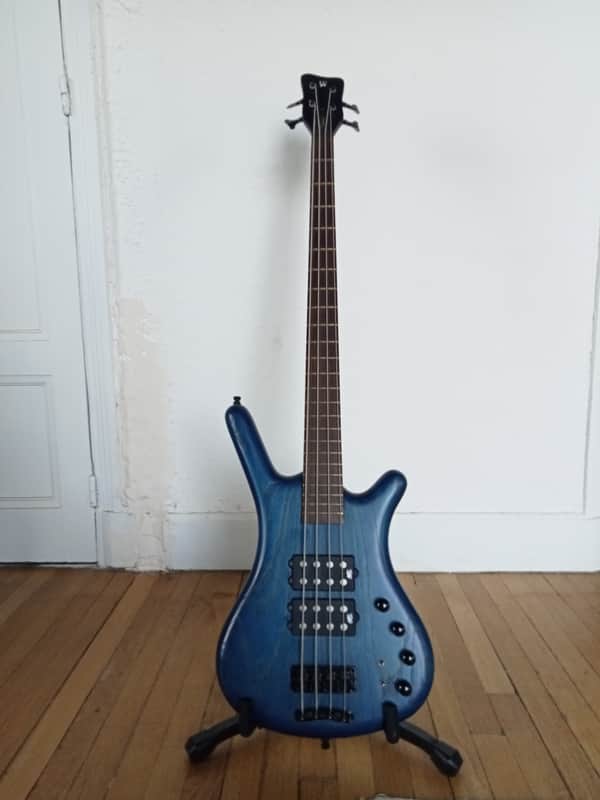 Warwick German Pro Series GPS Corvette $$ 2010s - ocean blue oil image 1
