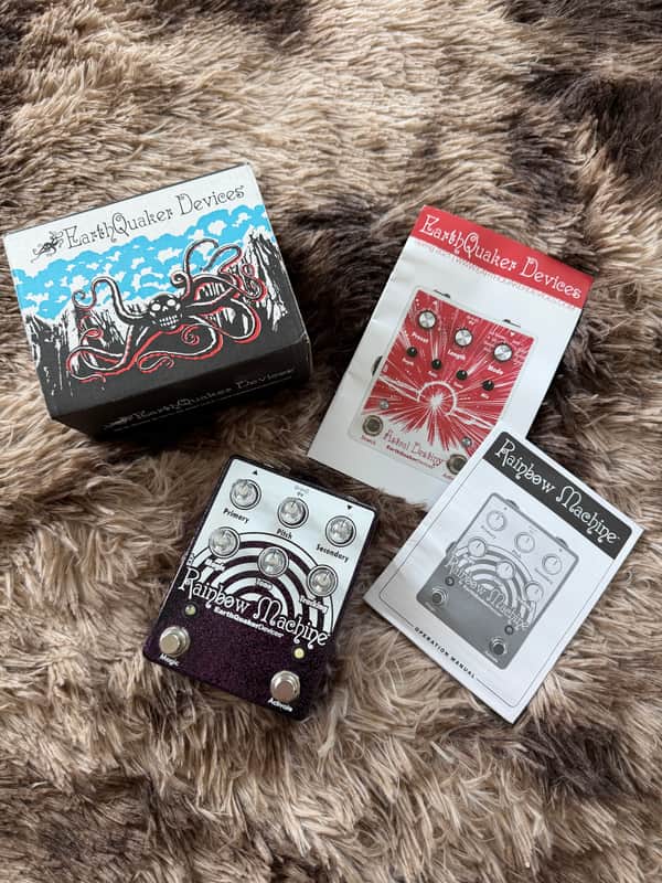 EarthQuaker Devices Rainbow Machine Polyphonic Pitch Shifting Modulator V2 Limited Edition - Purple Sparkle image 1