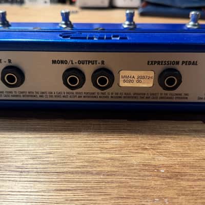 Line 6 MM4 Modulation Modeler 2010s - Blue | Reverb