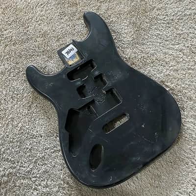 Black HSH Left Handed Guitar Stratocaster Strat Style Basswood Body image 1
