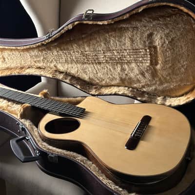 Tomas Fiore Classical Cutaway Crossover Brazilian Rosewood MiSi Pickup Stauffer Style Neck image 19