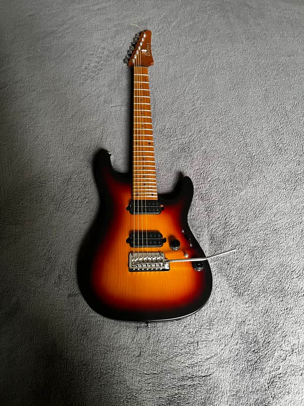 Ibanez AZ24027-TFF Prestige 2021 - Present - Tri-Fade Burst Flat image 1