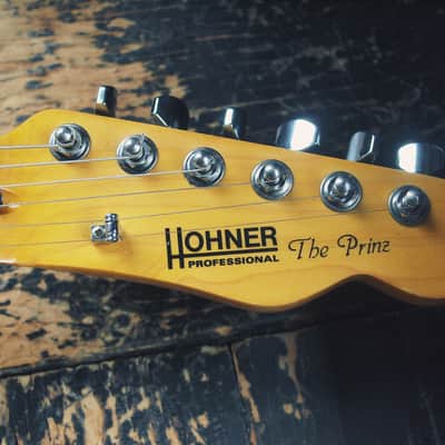 Prinz of Tone! Hohner The Prinz Mad Cat Prince Telecaster with Bookmatched Flamed Maple Top image 6