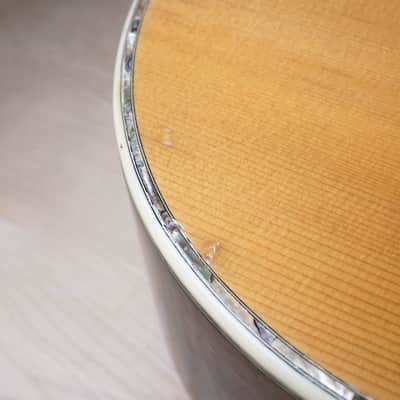 Jagard JD-80 Acoustic Guitar MIJ 1970's Natural Vintage Made in Japan w/ Hard Case image 9