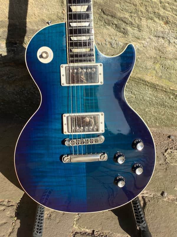 Gibson Les Paul Standard 2005, midnight manhattan burst Limited Issue Blue burst image 1