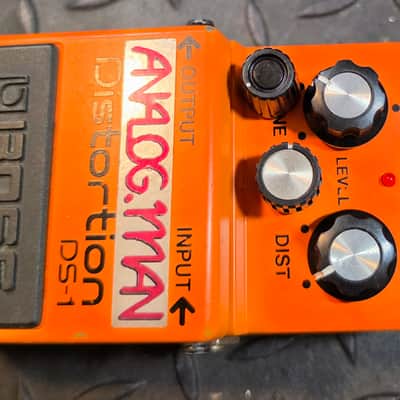 Boss DS-1 Distortion Modded Analogman Pro/Midrange Knob Mod Taiwan Mids image 3