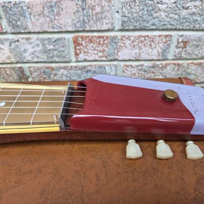 Vintage 1951 Gibson Ultratone Lap Steel Electric Guitar w/ Original Geib Hardshell Case, Hang Tag! image 9