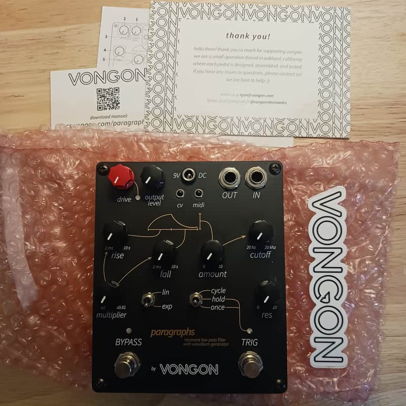 Vongon Paragraphs