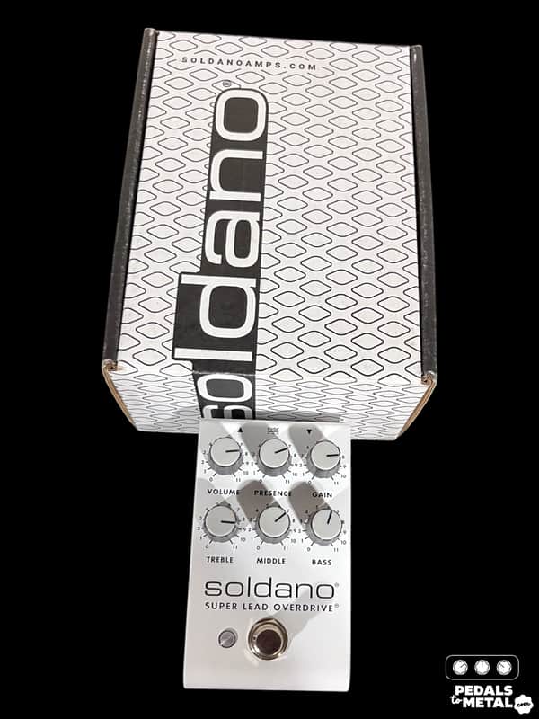 Soldano SLO Pedal 2022 - Present - White X9626 image 1