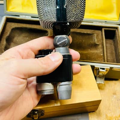 Refurbished AKG D20 1960s - SUPER CLEAN sounds amazing! Includes case and AKG Pigtail cable with new genuine Neutrik jack & original case - All Original! image 11