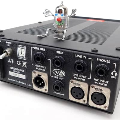 Avalon V5 Black Mic Preamp Instrument D.I.-Re-Mic + Wie Neu + 1,5 Jahre Garantie image 6