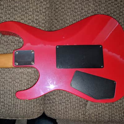 Kramer Imperial Pacer Partscaster 1989 Floyd Rose And Seymour Duncan Distortion 80s Shred Guitar image 7
