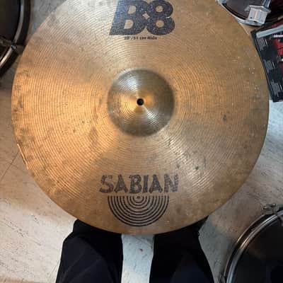Sabian 20" B8 Ride Cymbal 1990 - 2010 - Natural image 1