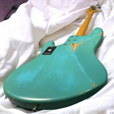 Sandberg Cal. TM-4, Hardcore-Aged Roquefort Blue / Birdseye Maple *On Order, ETA Dec. 2026 image 14
