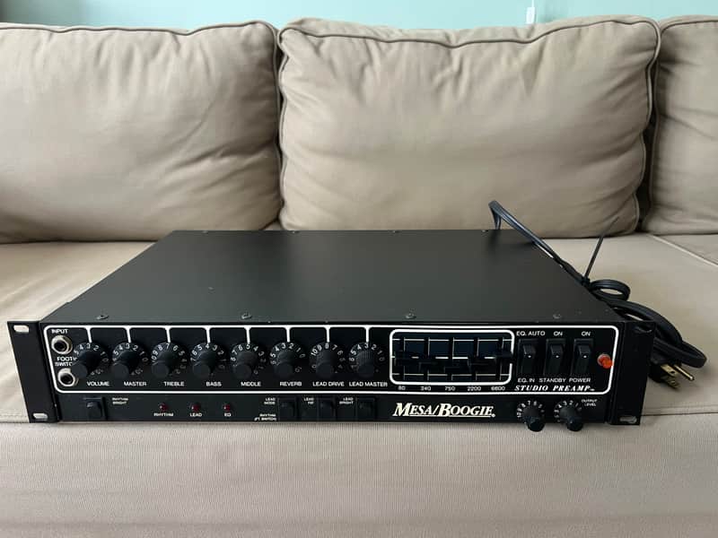 Mesa Boogie Studio Preamp 1987 - 2002 - Black - very clean image 1