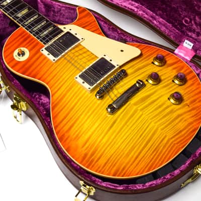 Gibson Custom 60th Anniversary 1960 Les Paul Standard V2 VOS 2020 Orange Sunset Fade image 13