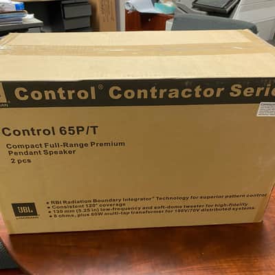 JBL Control 65P/T Black - Pair imagen 2