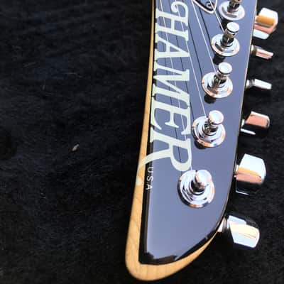 Hamer USA  Californian Elite 1992 Metallic Midnight Blue image 5