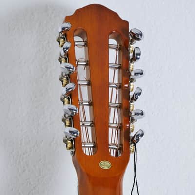 Oscar Schmidt OH52SE Acoustic-Electric Bajo Sexto w/ Gig Bag - Solid Cedar & Macassar Ebony image 11