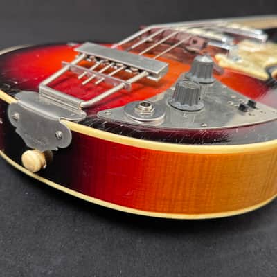 Hüttl bass 1960s - shortscale image 11