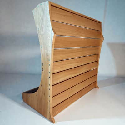 22U / 168hp Eurorack case MARIZILLA • Oak • Rails + Threaded strips / Unpowered image 6