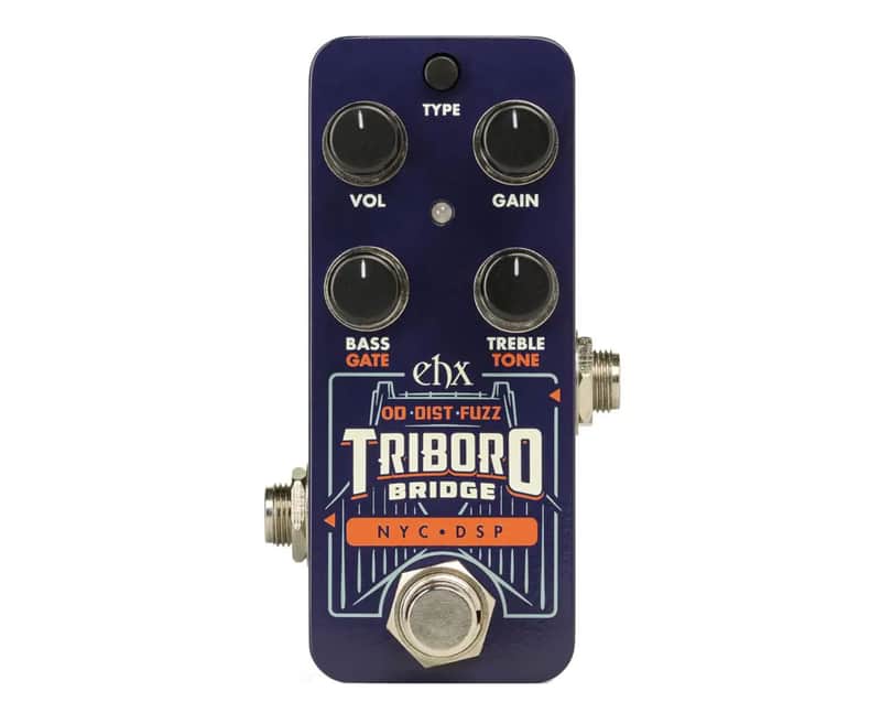 Electro-Harmonix Pico Triboro Bridge Overdrive/Fuzz/Distortion Pedal image 1