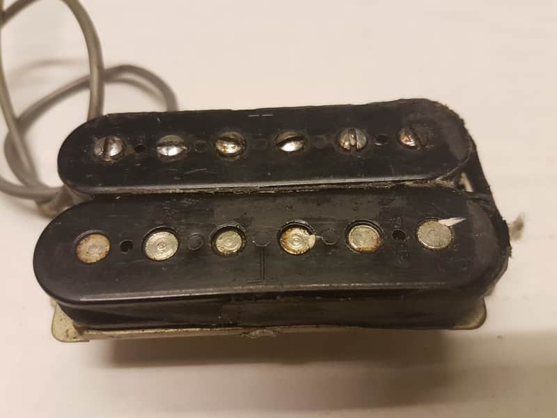 1971 Gibson SG T Top Humbucker Pickup USA - 7.4 K image 1
