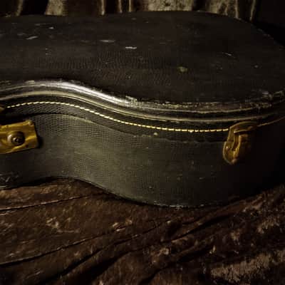 Guild Vintage Rare Ess and Ess Acoustic Guitar Case 1960s Faux Alligator image 5