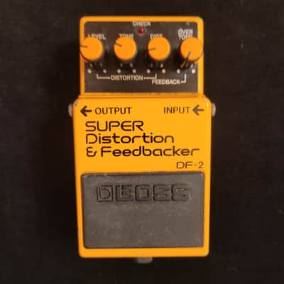 Boss DF-2 Super Distortion & Feedbacker 1984 (Made in Japan) Rare Pre-Lawsuit Name image 2