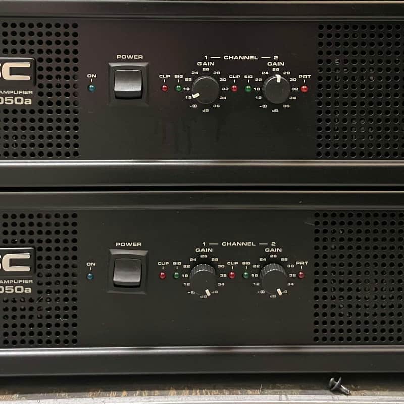 2010s QSC RMX5050a RMXa Series Rack-Mounted Power Amp Black