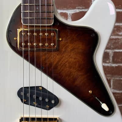 Mirabella Guitars Jette-KR-72 w/ "The Tree" Neck (Rare Quilted Mahogany) New (Authorized Dealer) image 3