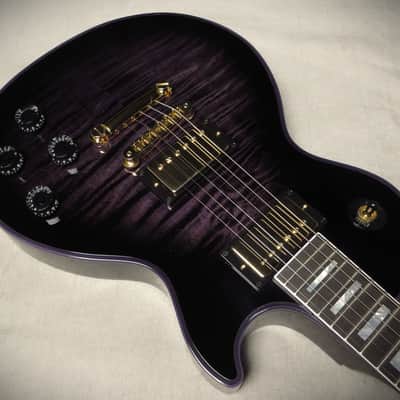 Gibson Ltd Ed Les Paul Custom Purple Widow image 5