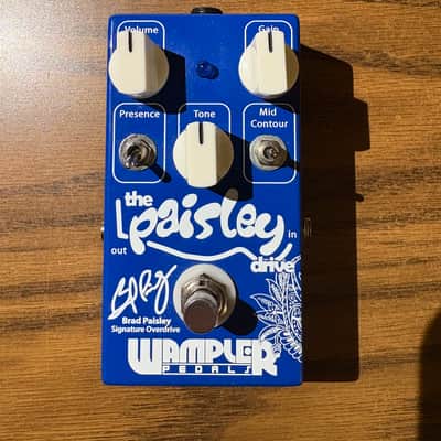 Wampler Paisley Drive 2010s - Blue image 1