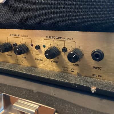 Marshall JCM 2000 DSL Dual Super Lead 100-Watt Guitar Amp Head 1999 with Roadcase image 3